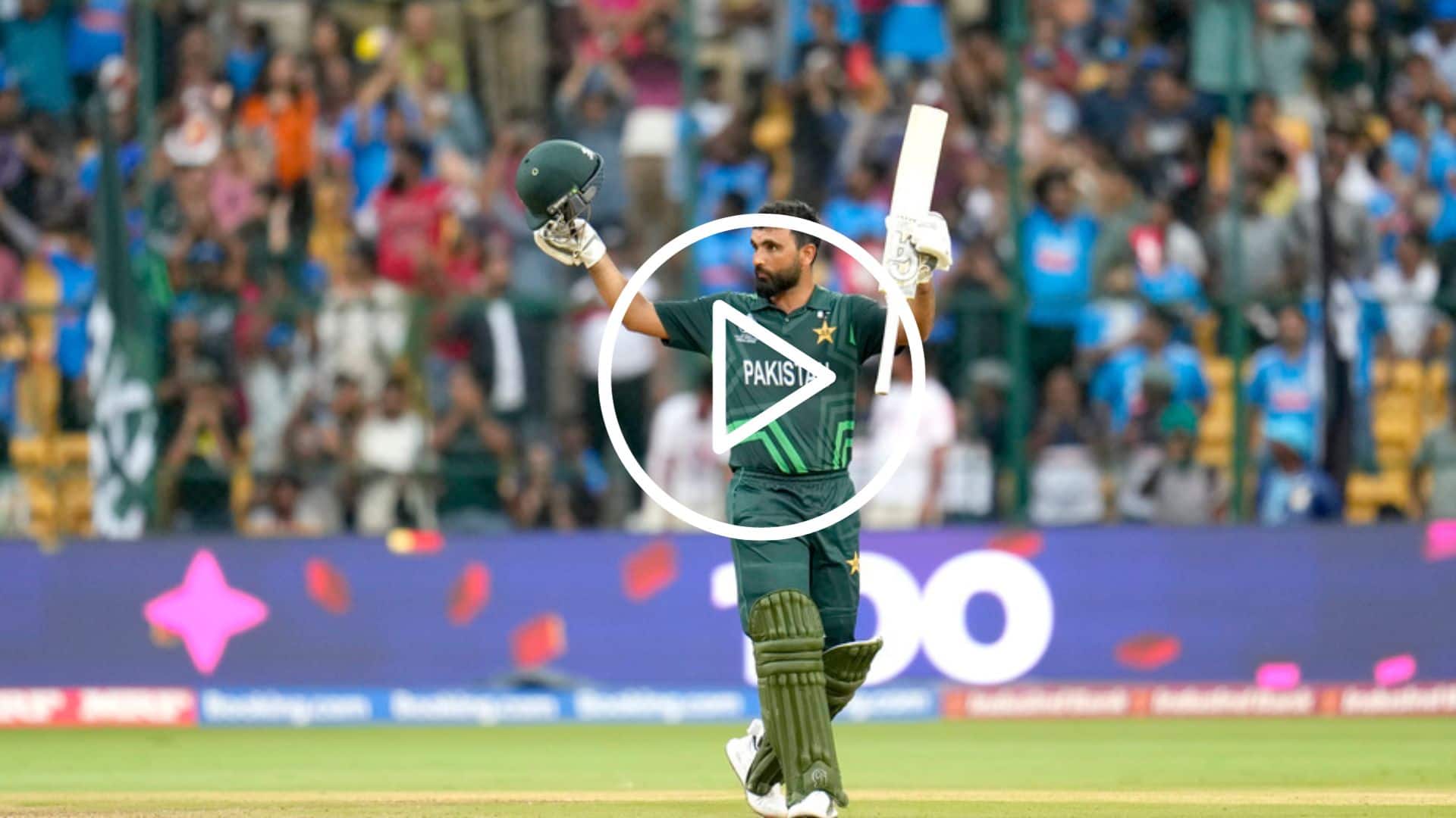 [Watch] Pakistan's Southpaw Fakhar Zaman Smashes A Monstrous 100 Not Out vs NZ 